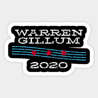 Elizabeth Warren and Andrew Gillum on the one ticket? Sticker